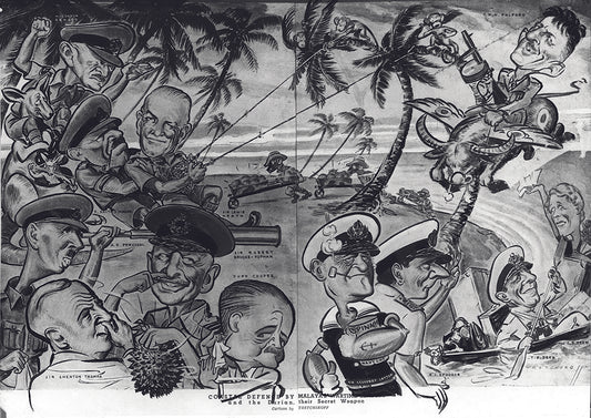 Tretchikoff's propaganda art for the British military in Singapore