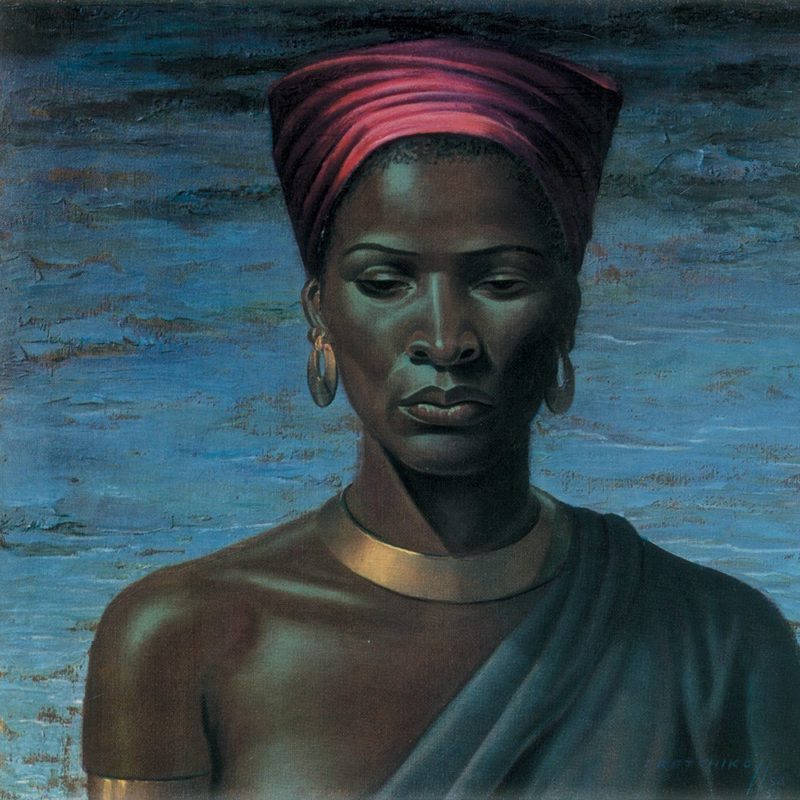 Zulu Girl Wallpaper - Tretchikoff