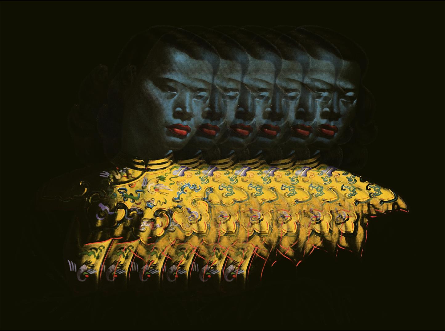 Chinese Girl Blur Contemporary - Tretchikoff Print
