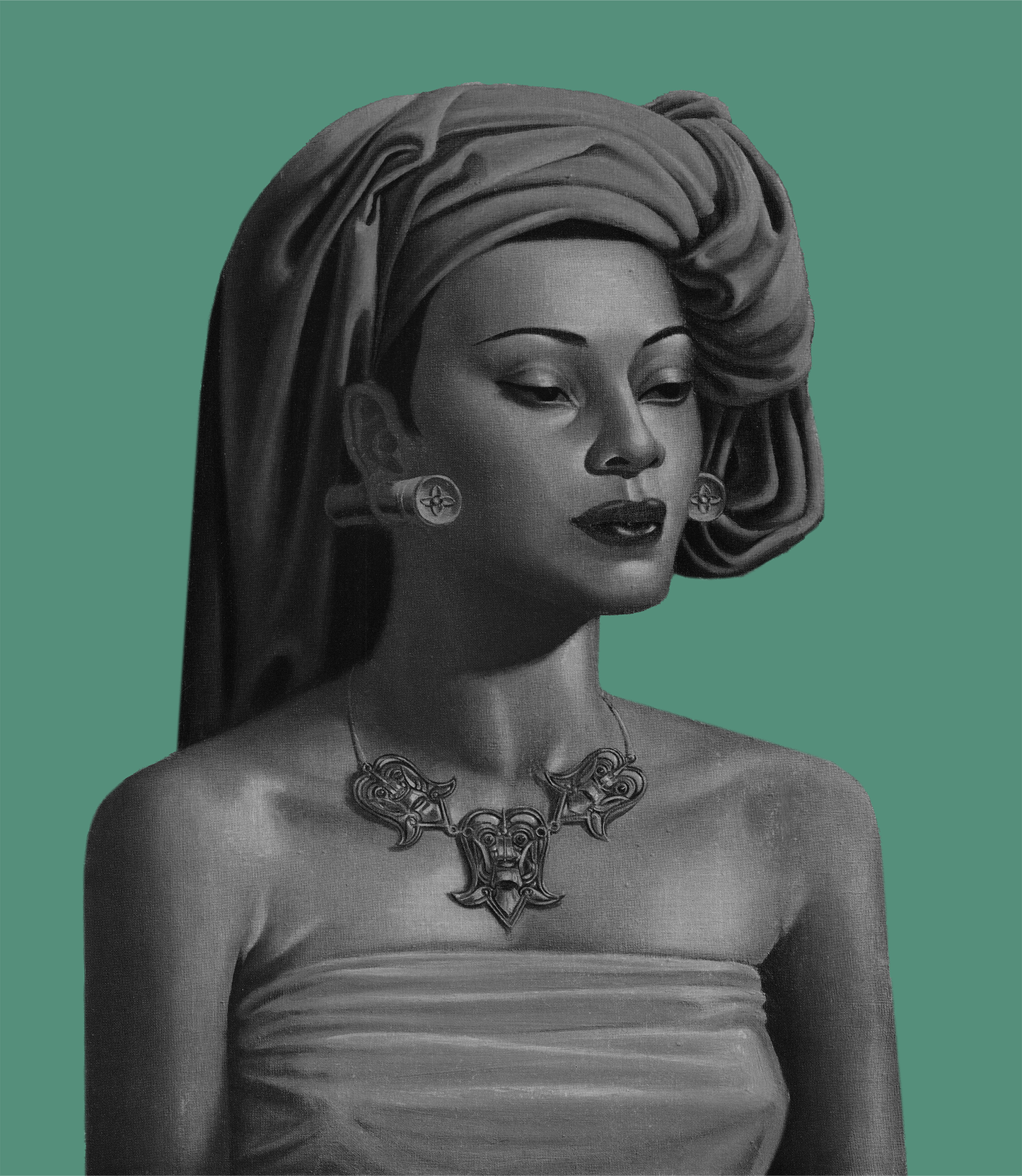 Balinese Girl Contemporary - Tretchikoff Print