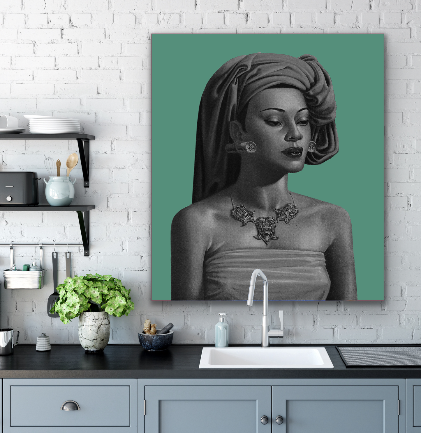 Balinese Girl Contemporary - Tretchikoff Print