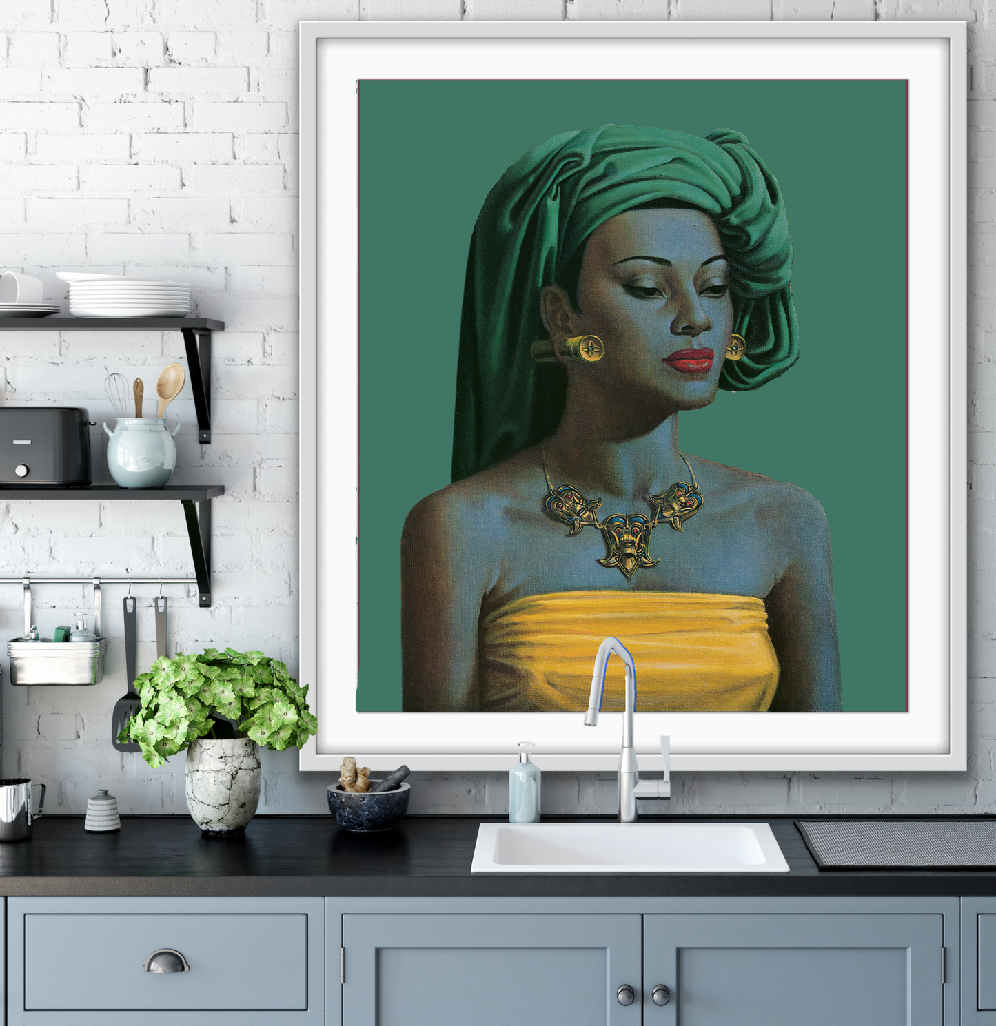Balinese Girl Contemporary - Tretchikoff Print