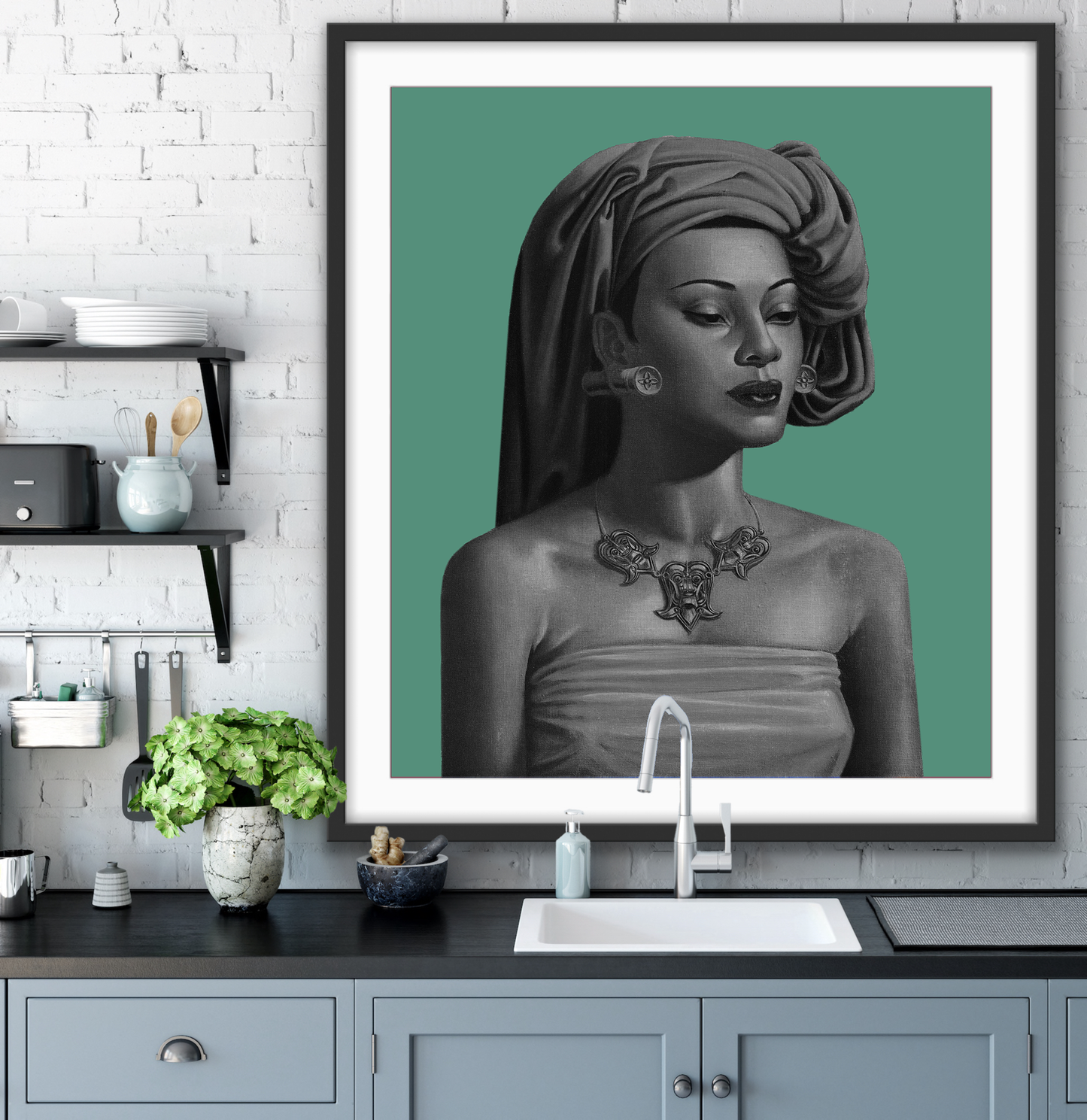 Balinese Girl Contemporary - Tretchikoff Print