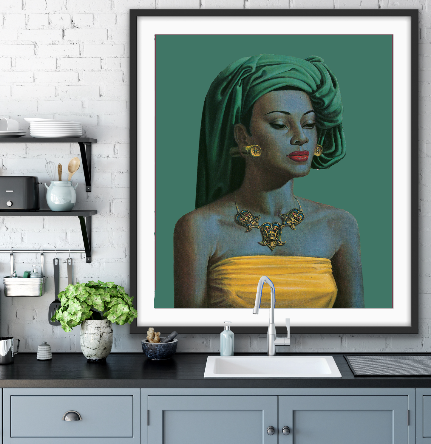 Balinese Girl Contemporary - Tretchikoff Print