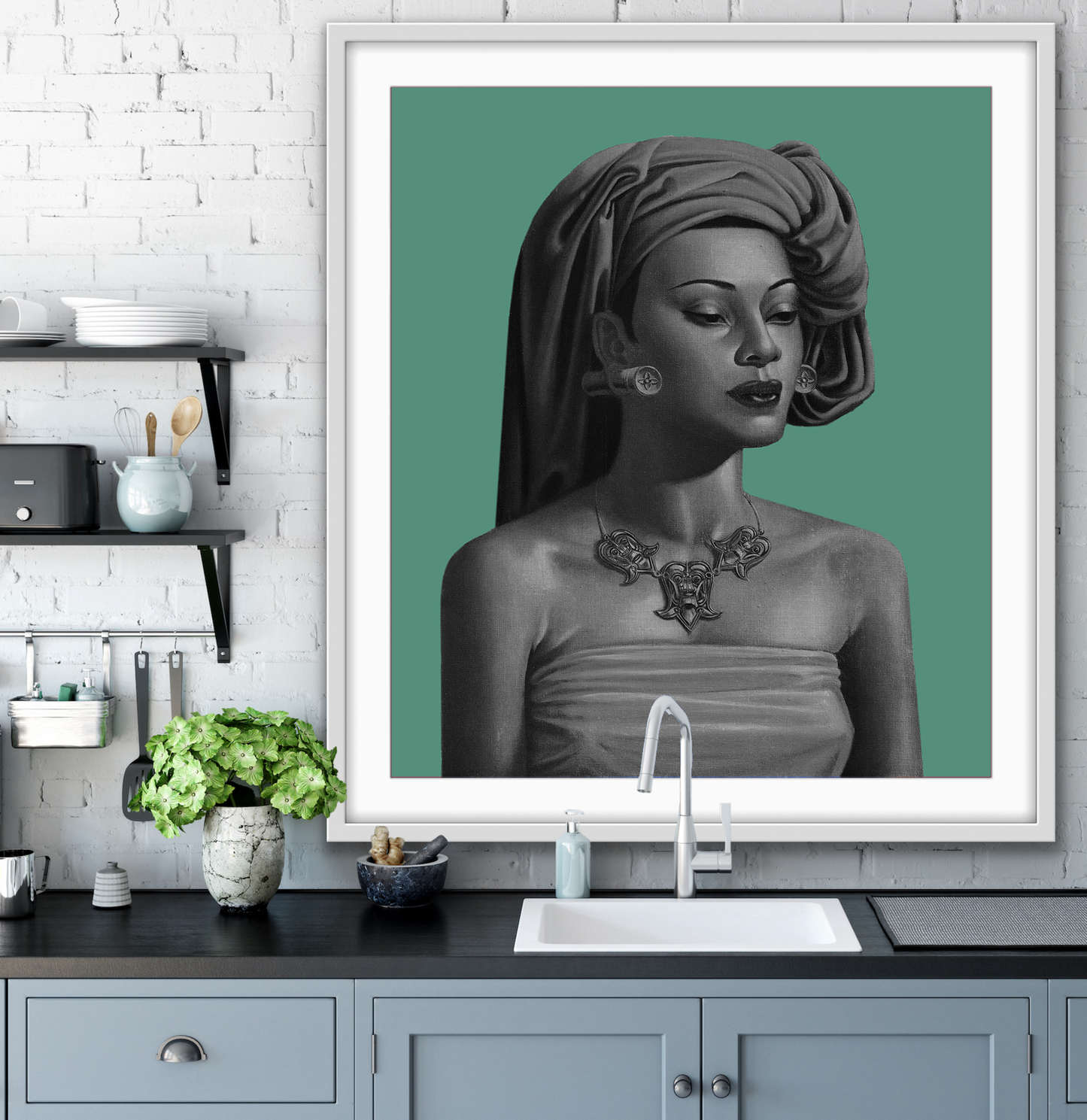 Balinese Girl Contemporary - Tretchikoff Print