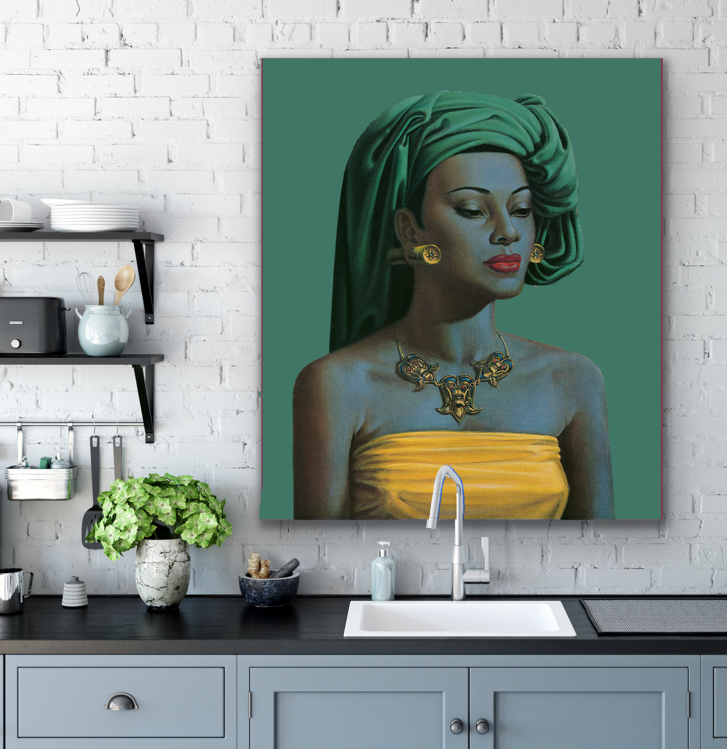 Balinese Girl Contemporary - Tretchikoff Print