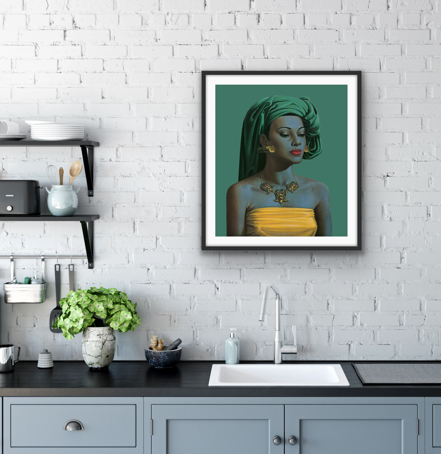 Balinese Girl Contemporary - Tretchikoff Print