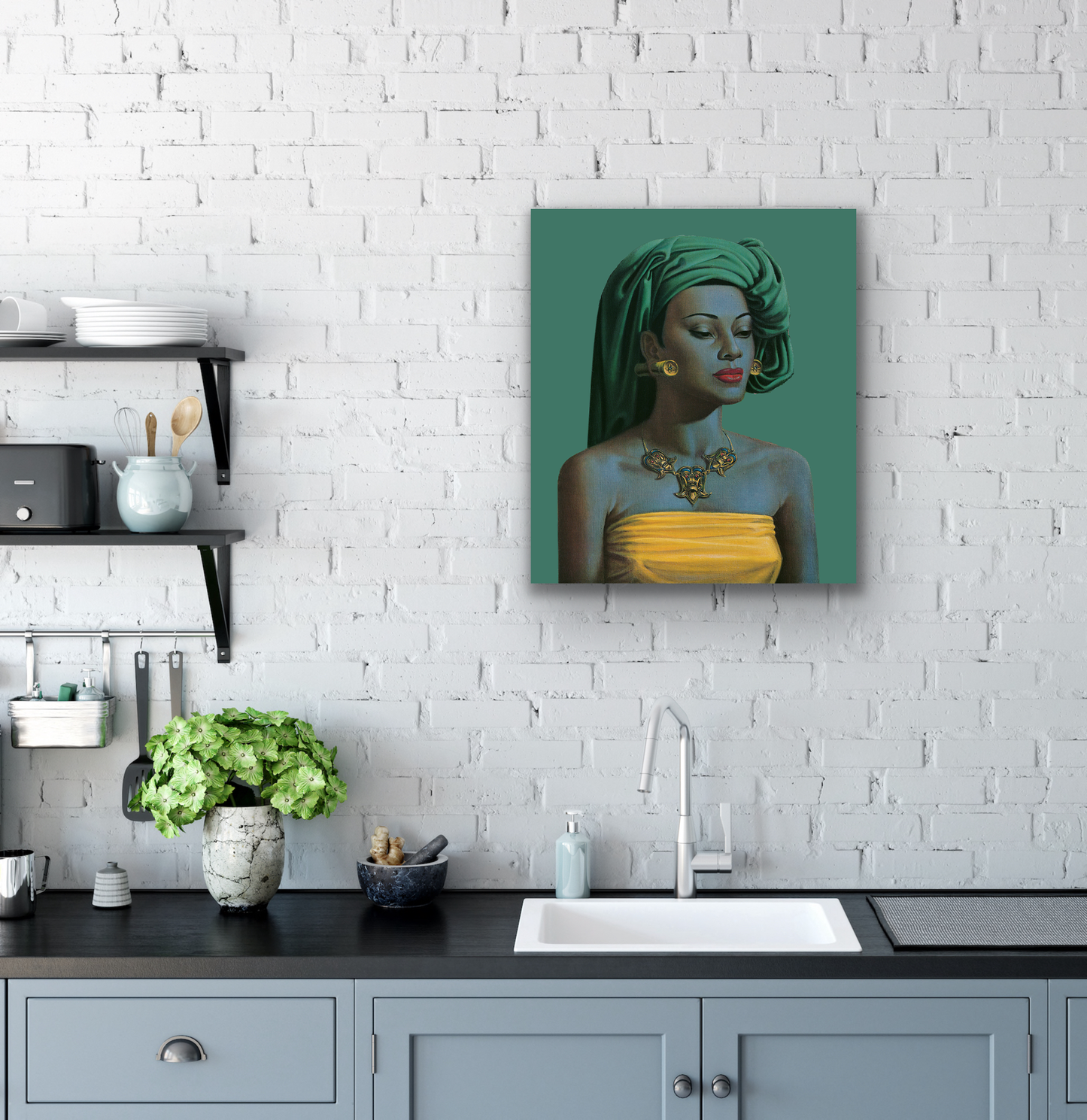 Balinese Girl Contemporary - Tretchikoff Print