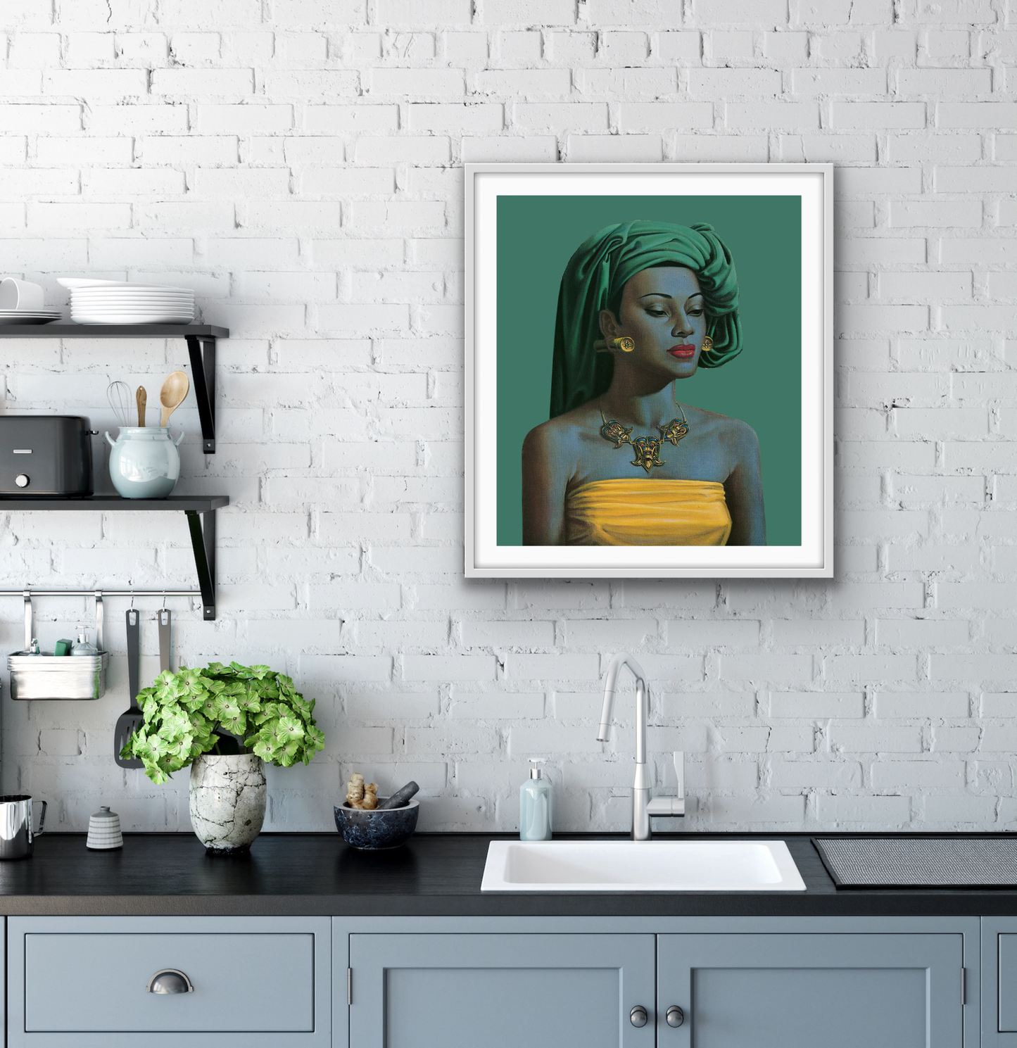 Balinese Girl Contemporary - Tretchikoff Print