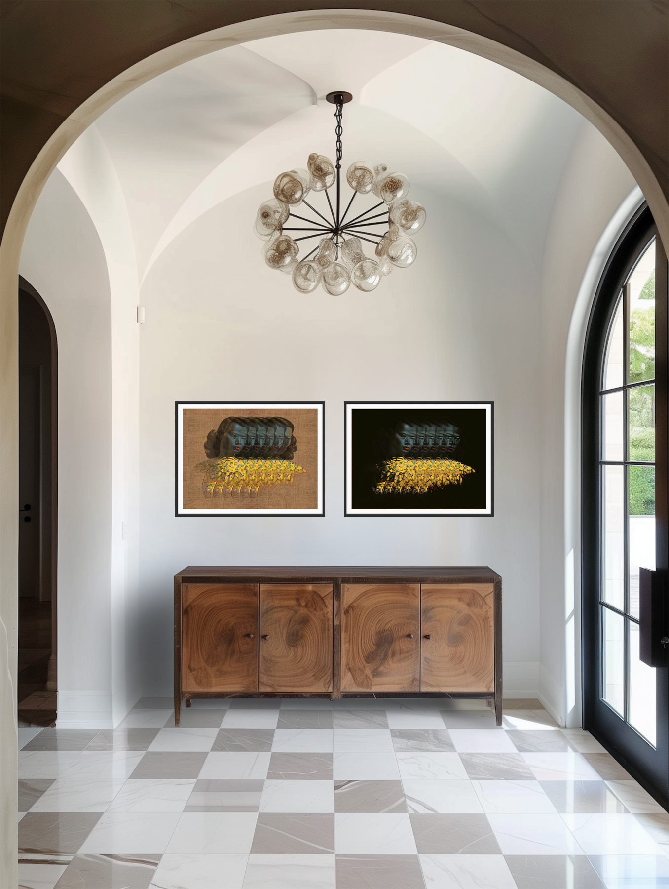 Chinese Girl Blur Contemporary - Tretchikoff Print