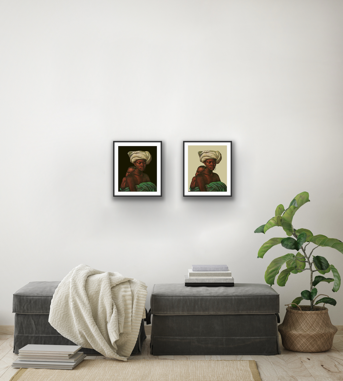 Mother and Child Contemporary Multiples - Tretchikoff Print