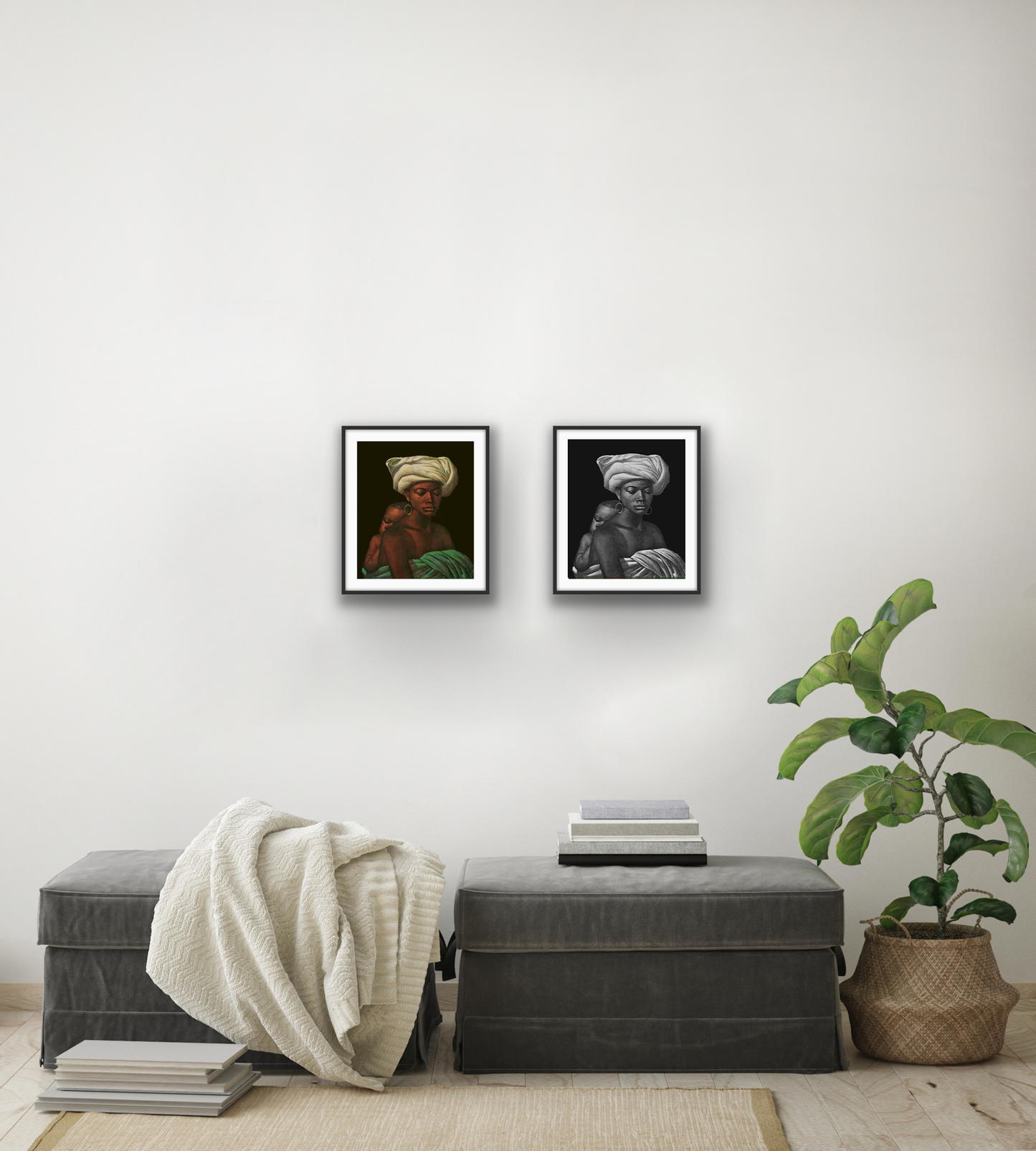 Mother and Child Contemporary Multiples - Tretchikoff Print