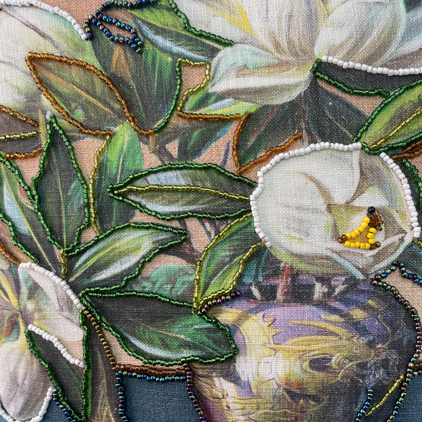 Chico's Magnolias Square Cushion Cover - Tretchikoff