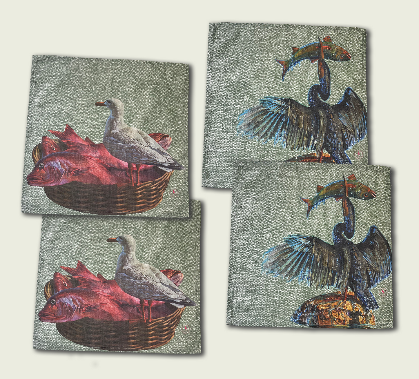 Seaside Collection Napkin Set - Tretchikoff