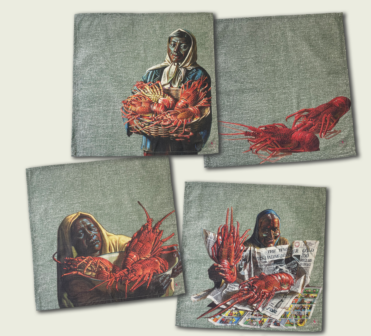 Seaside Collection Napkin Set - Tretchikoff