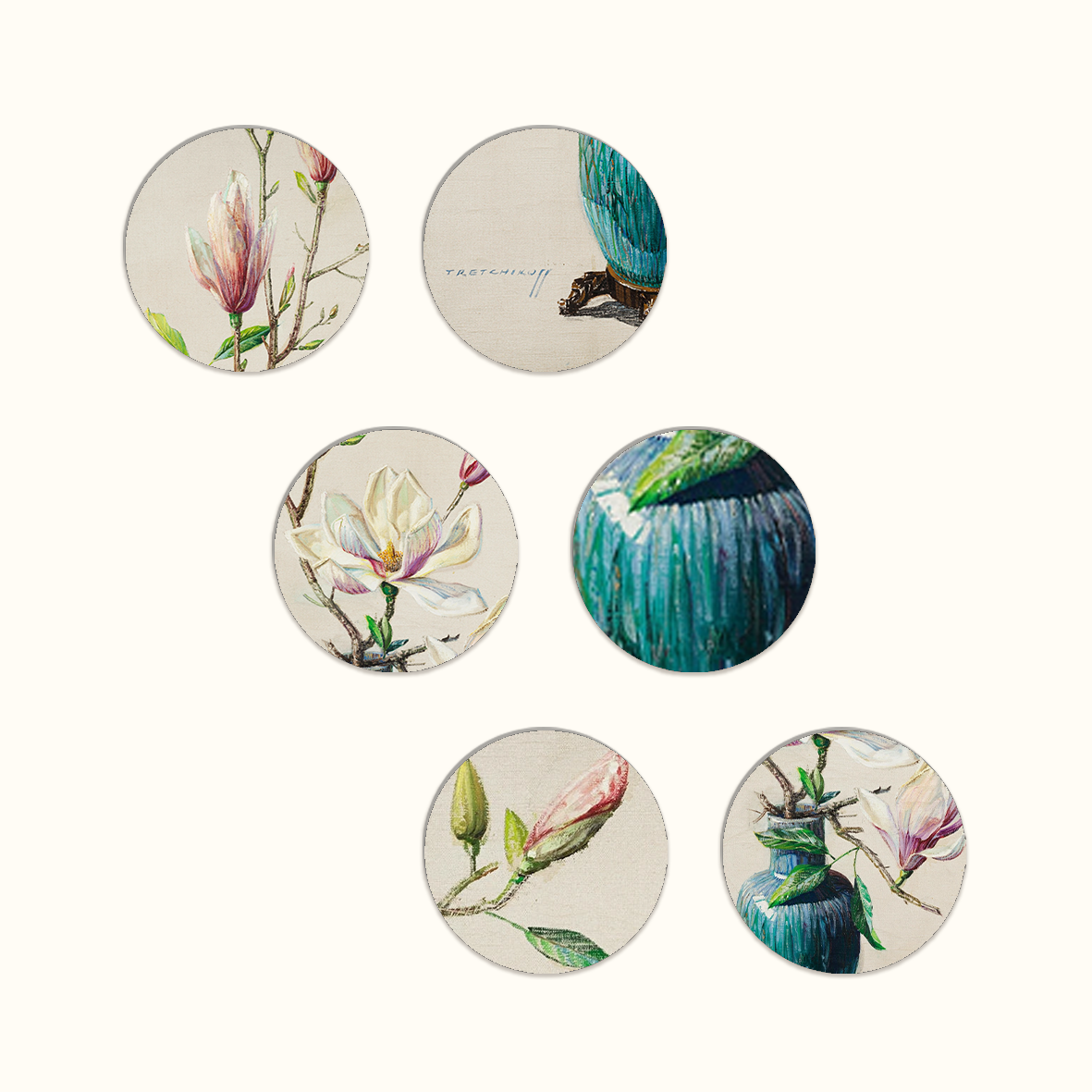 Details Coaster Set - Tretchikoff