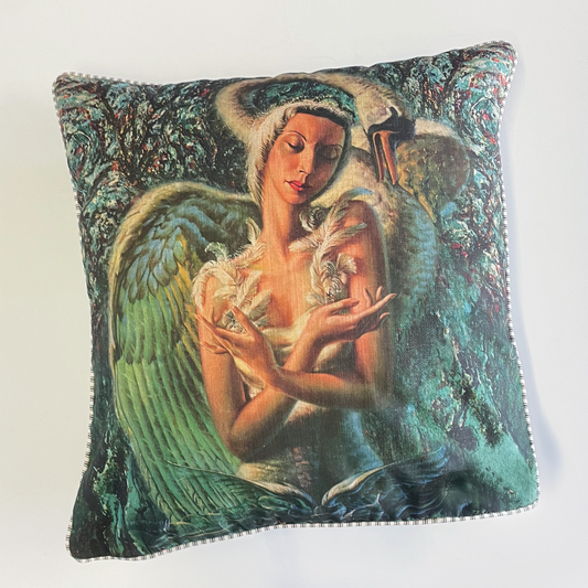 Dying Swan Square Cushion Cover - Tretchikoff