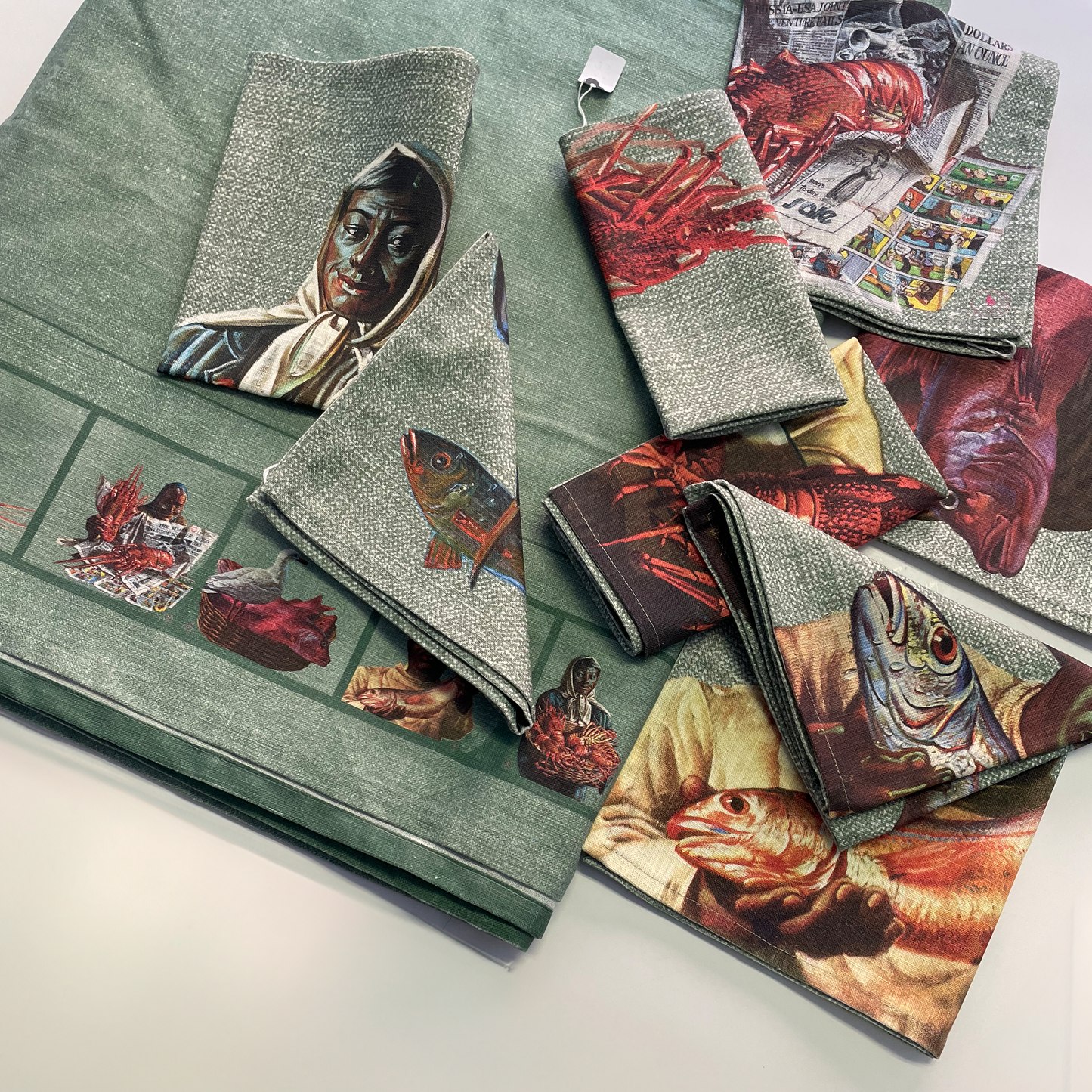 Seaside Collection Napkin Set - Tretchikoff