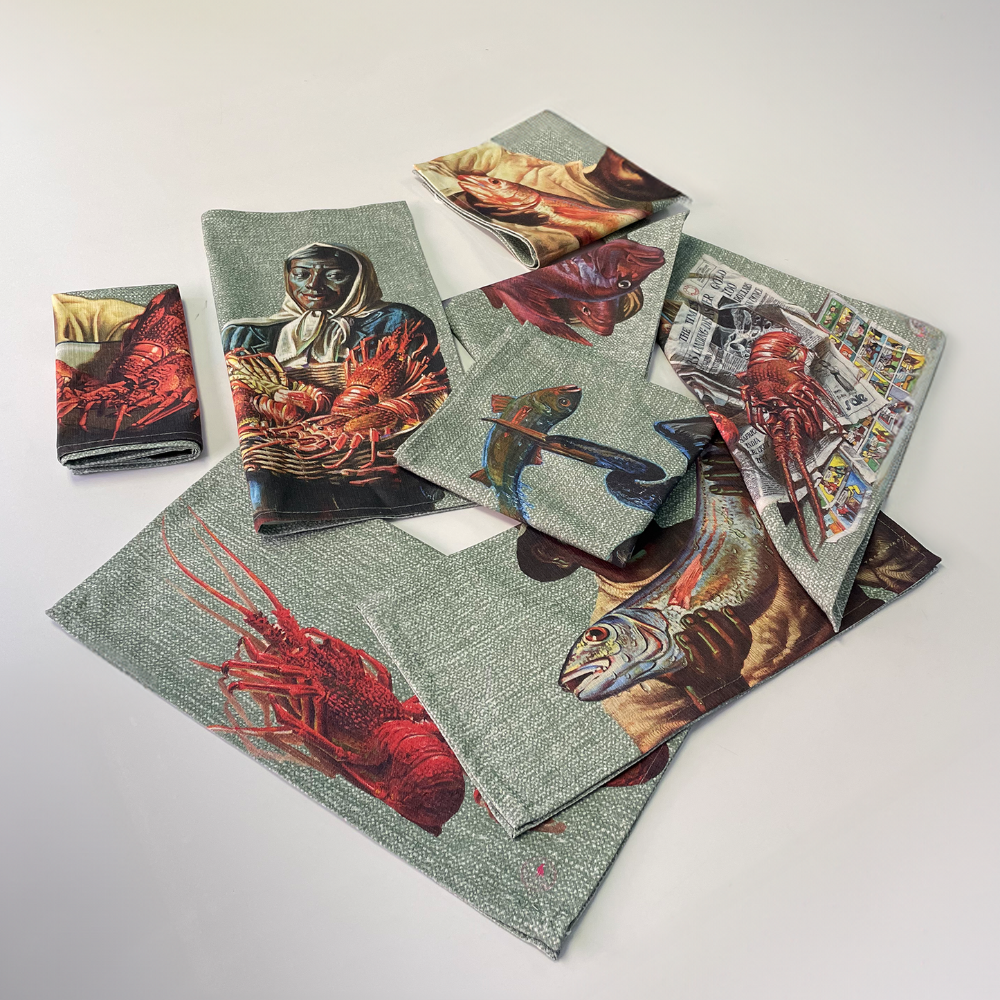 Seaside Collection Napkin Set - Tretchikoff
