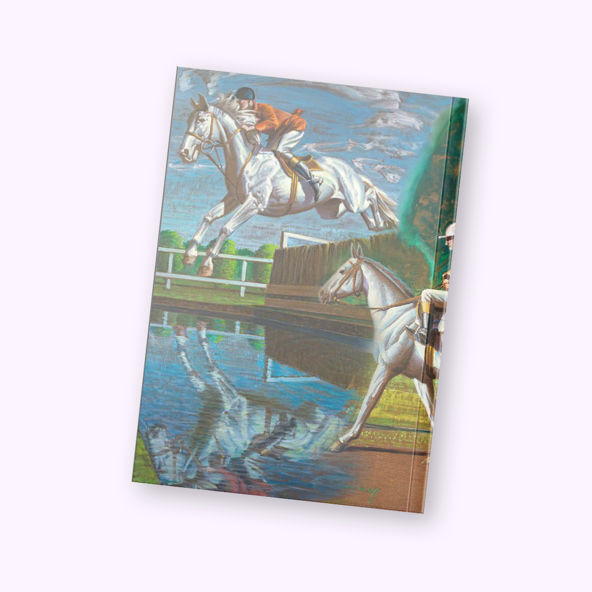 Horses at the Races Notebook - Tretchikoff
