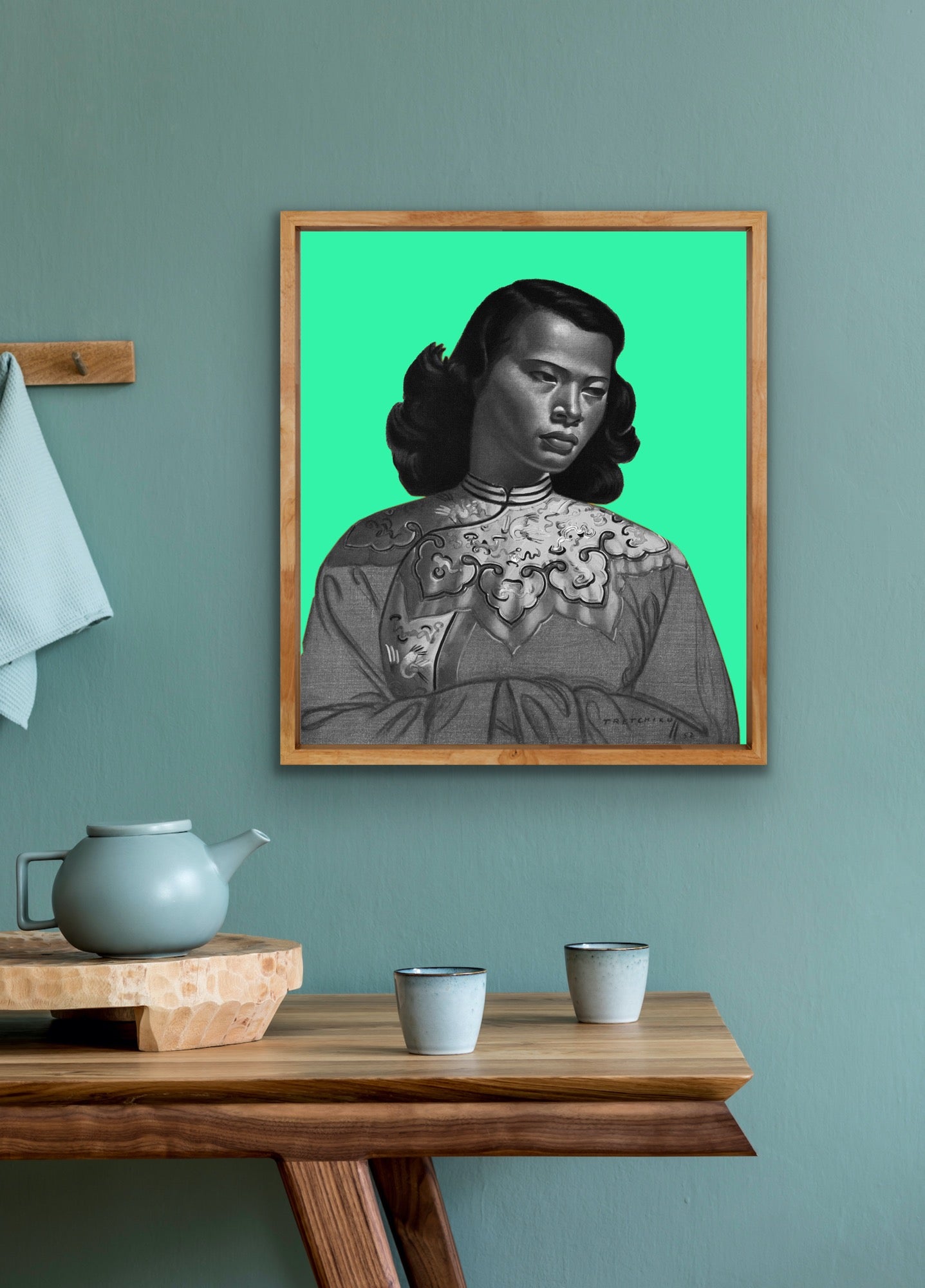 Chinese Girl Bright Contemporary - Tretchikoff Print