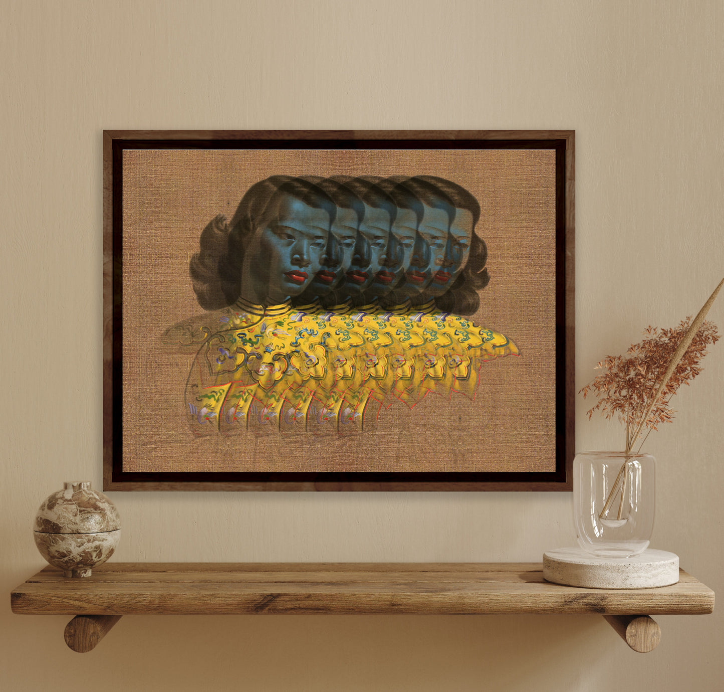 Chinese Girl Blur Contemporary - Tretchikoff Print