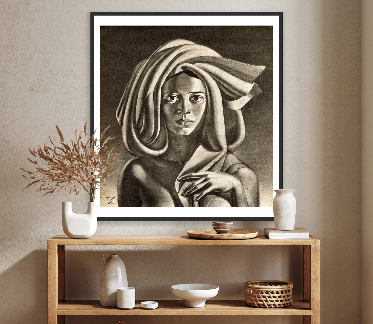 Madonna of the East, Java - Tretchikoff Print