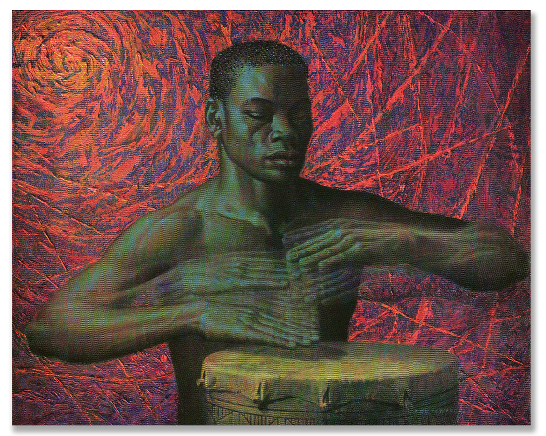 African Drummer - Tretchikoff Print