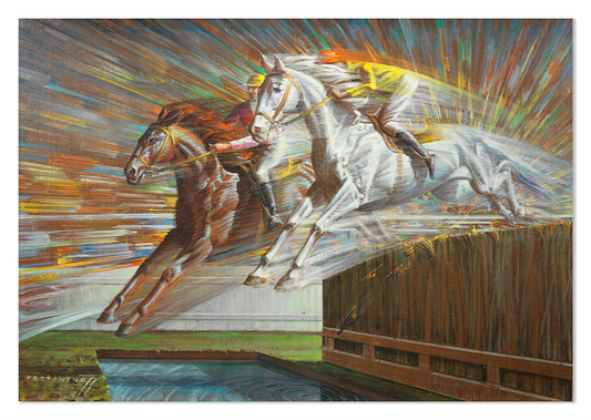 Grand National / Over the Jumps - Tretchikoff Print