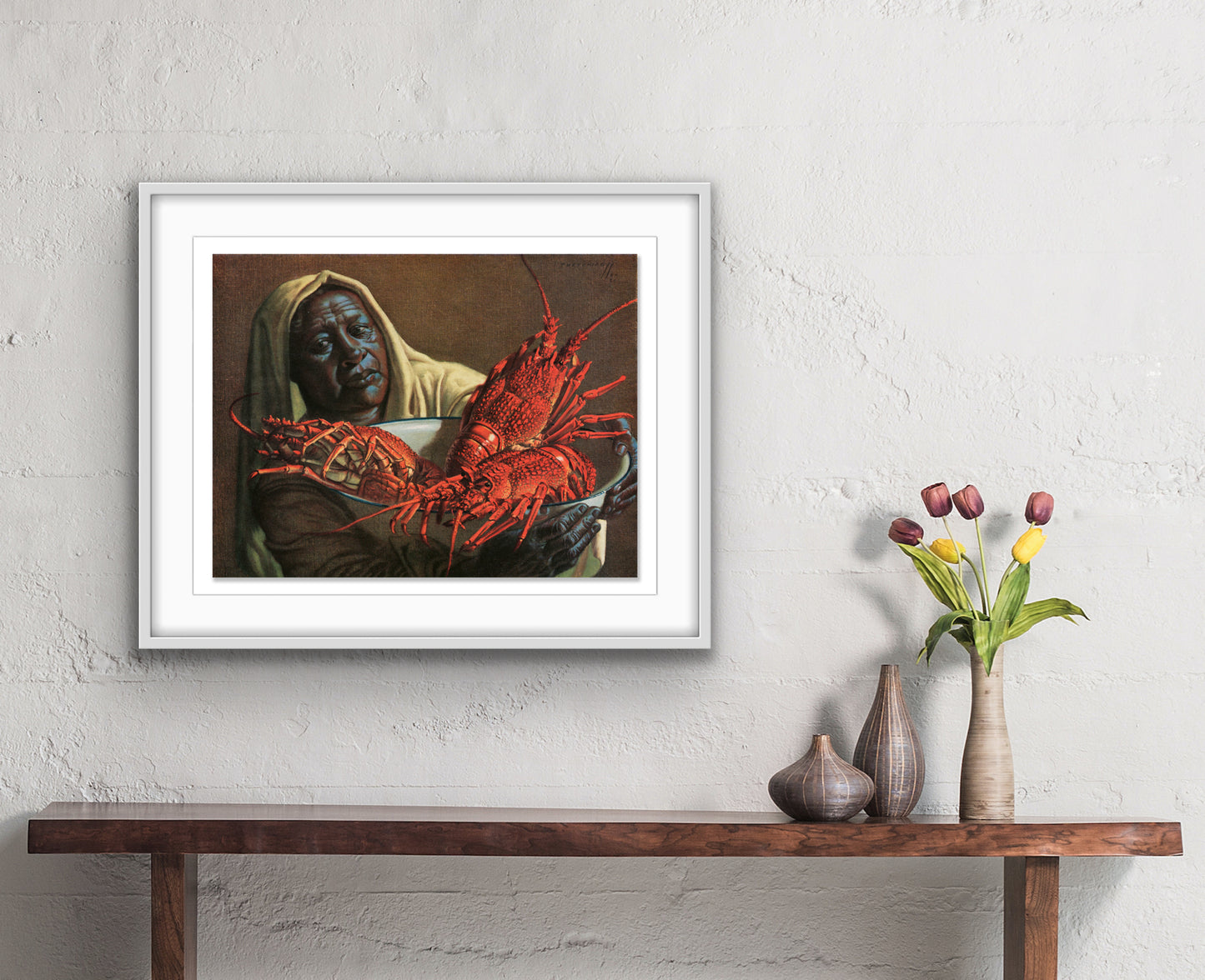 Crayfish Seller (1969) - Tretchikoff Print