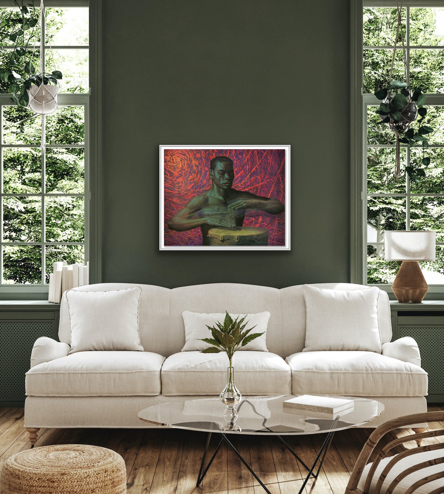 African Drummer - Tretchikoff Print