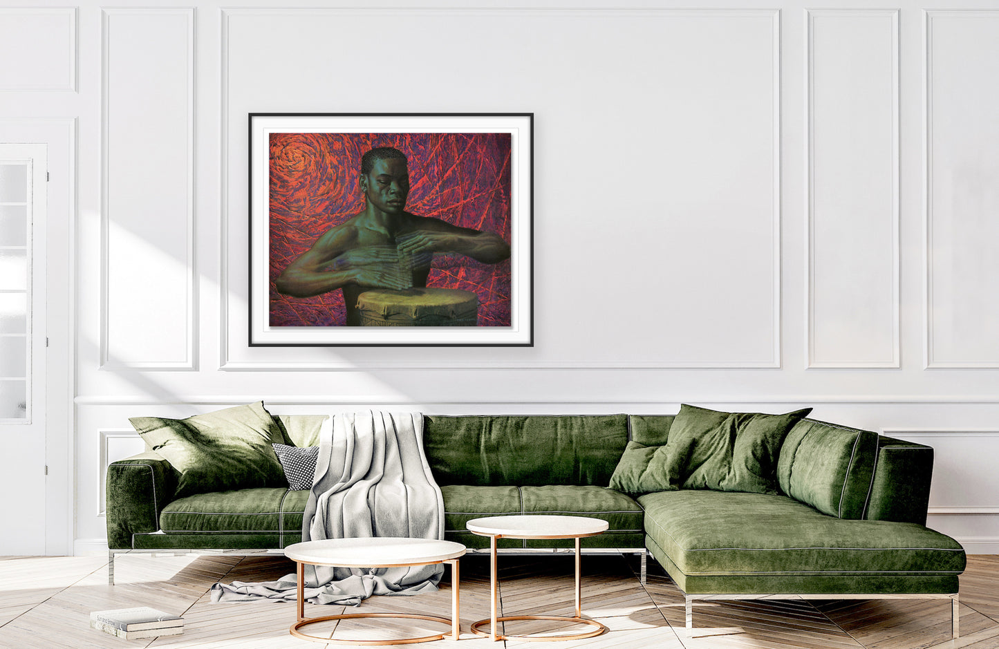 African Drummer - Tretchikoff Print