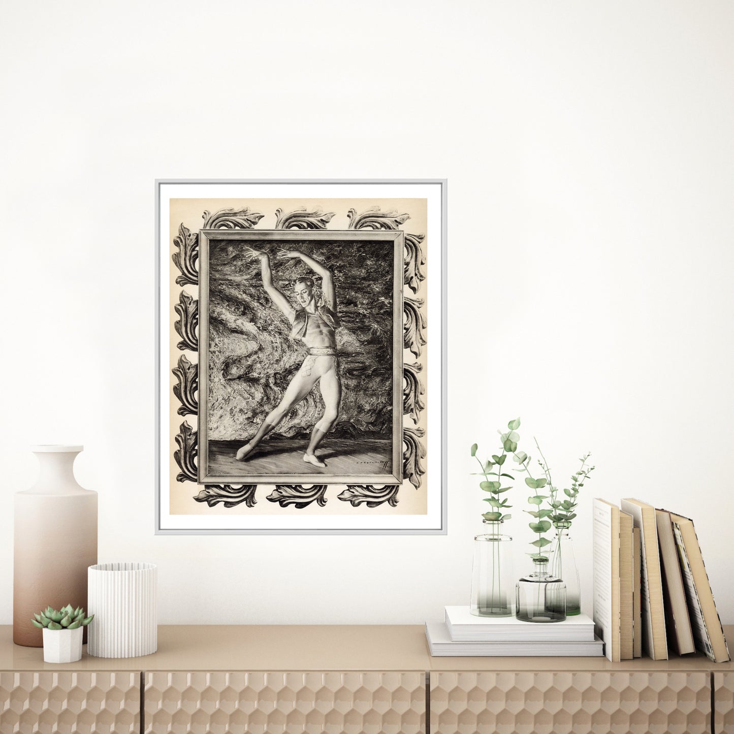 Anton Dolin In "Bolero" - Tretchikoff Print