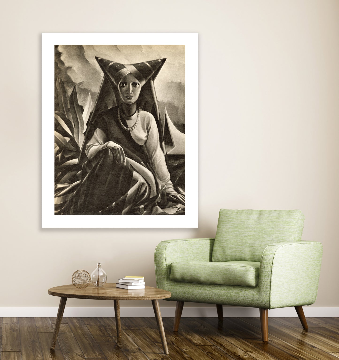 Lady of Sumatra, Java - Tretchikoff Print