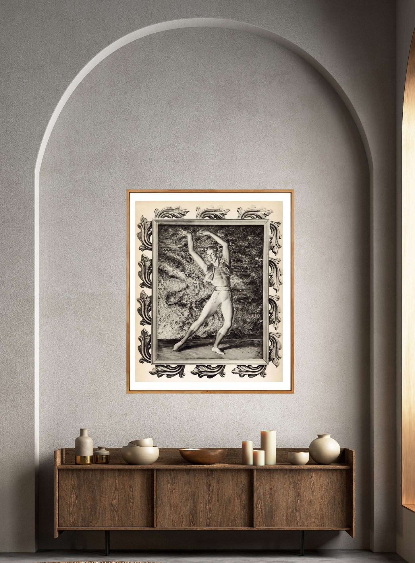 Anton Dolin In "Bolero" - Tretchikoff Print