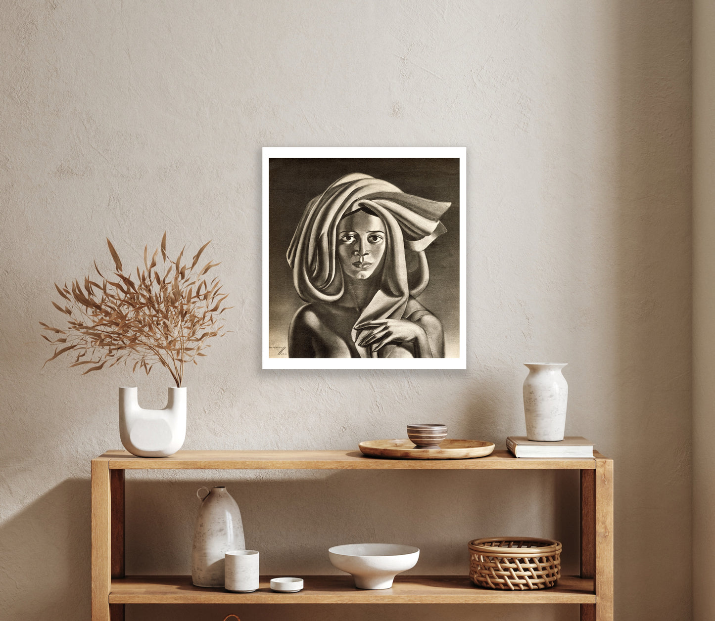 Madonna of the East, Java - Tretchikoff Print