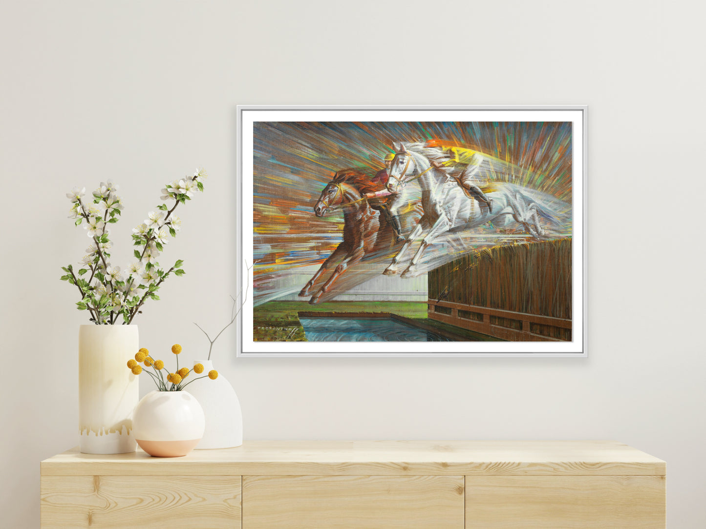 Grand National / Over the Jumps - Tretchikoff Print