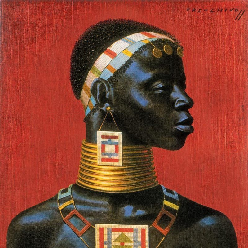 Ndebele Woman Wallpaper - Tretchikoff