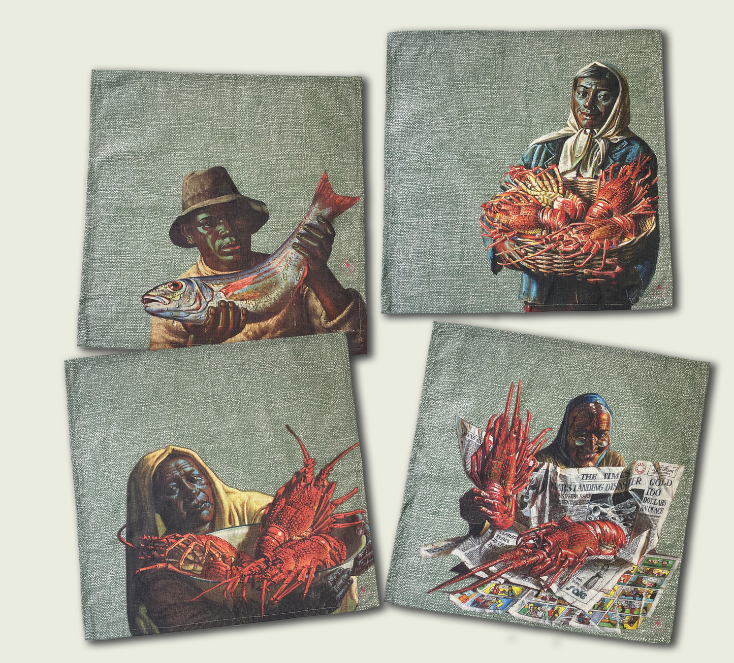 Seaside Collection Napkin Set - Tretchikoff