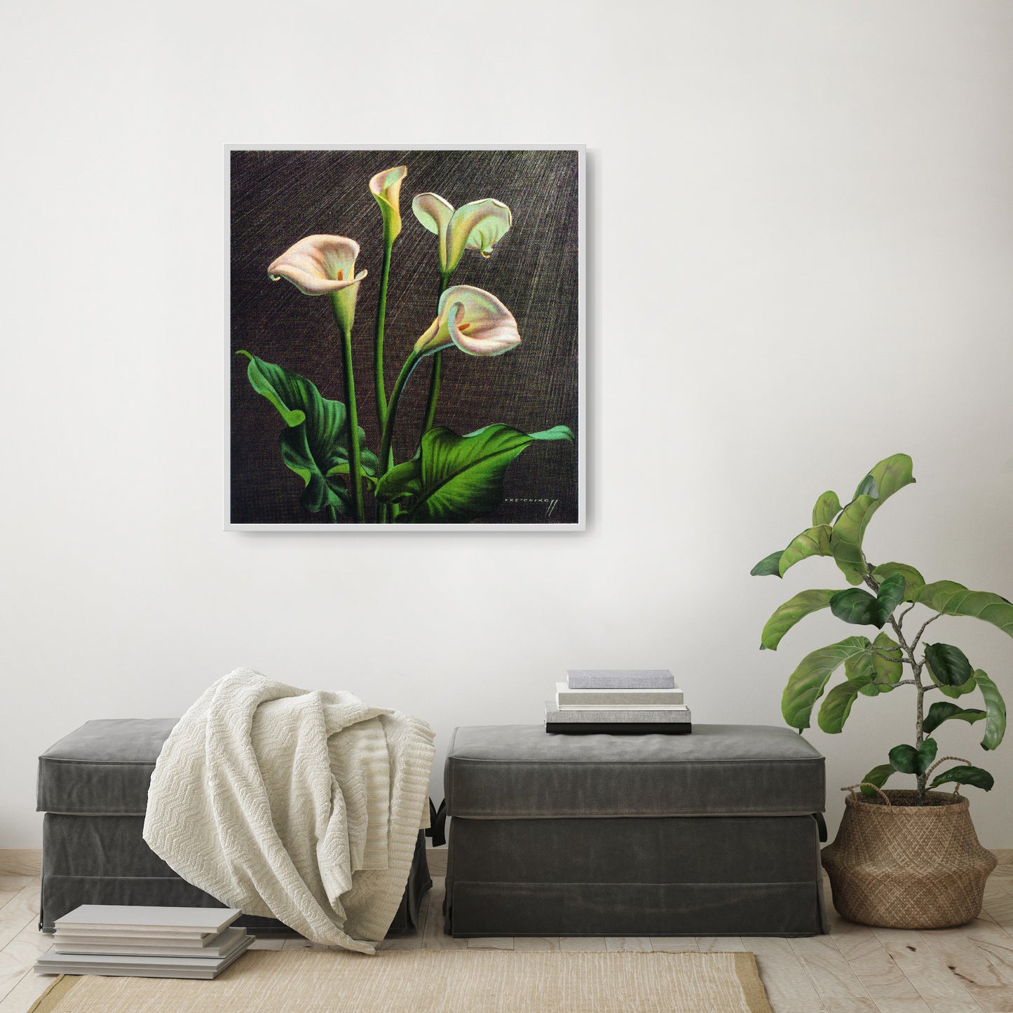 Arum Lilies - Tretchikoff Print