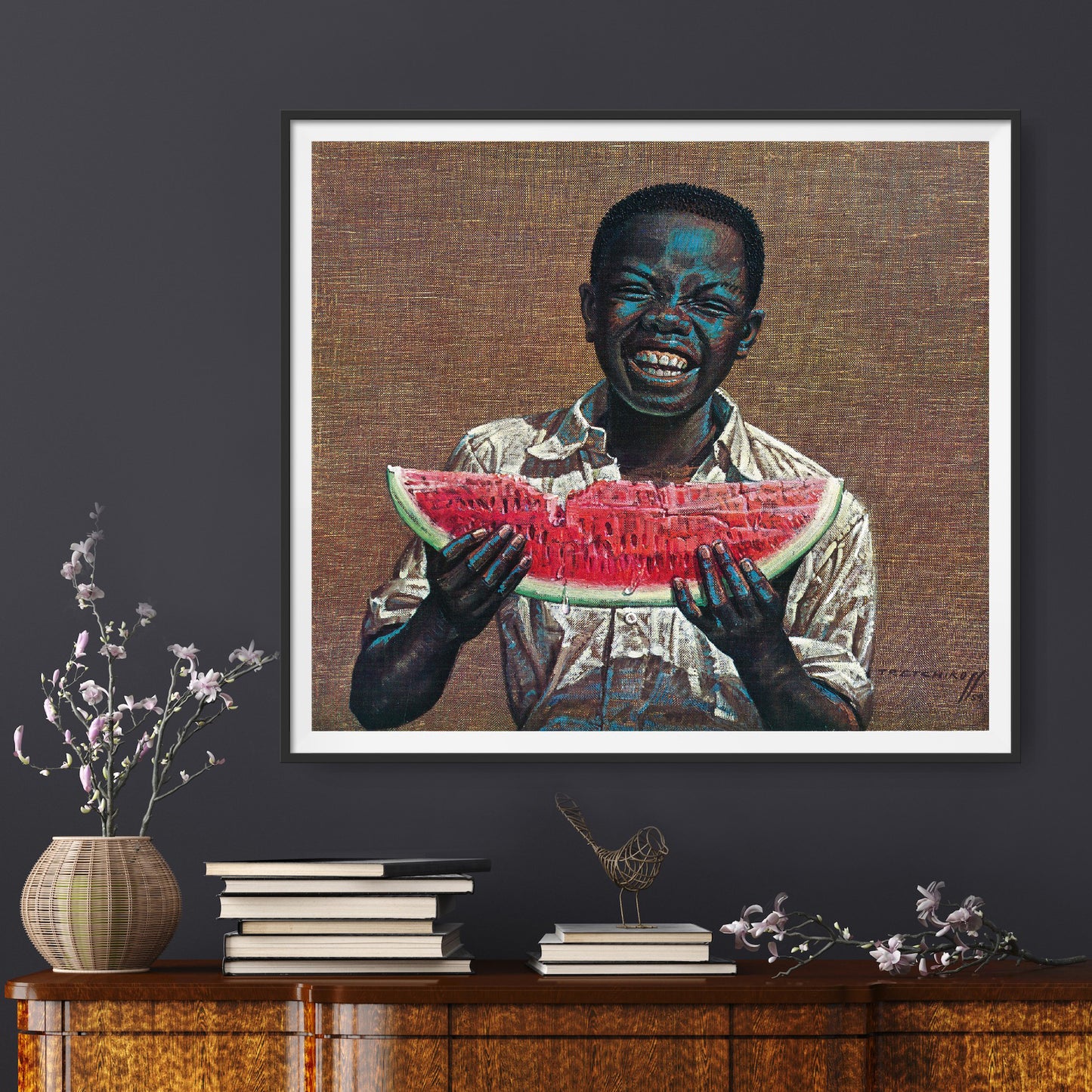 Boy with Melon (1959) - Tretchikoff Print