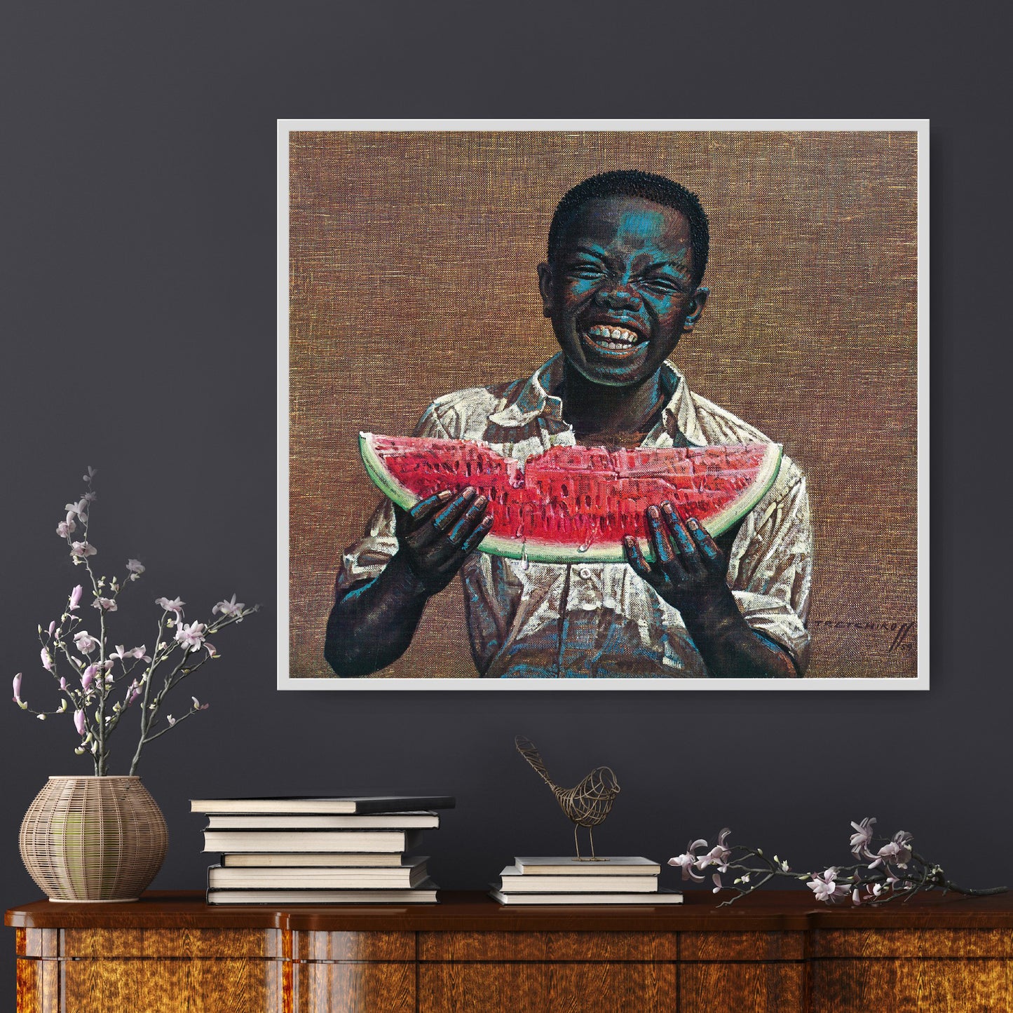 Boy with Melon (1959) - Tretchikoff Print