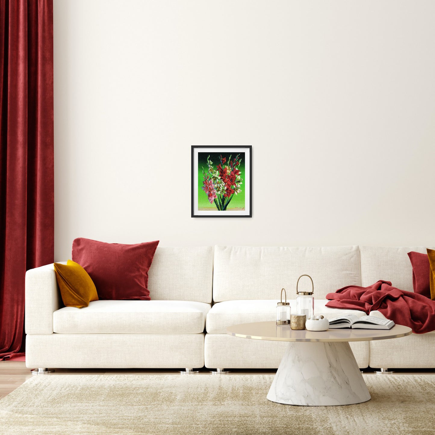 Gladioli- Tretchikoff Print