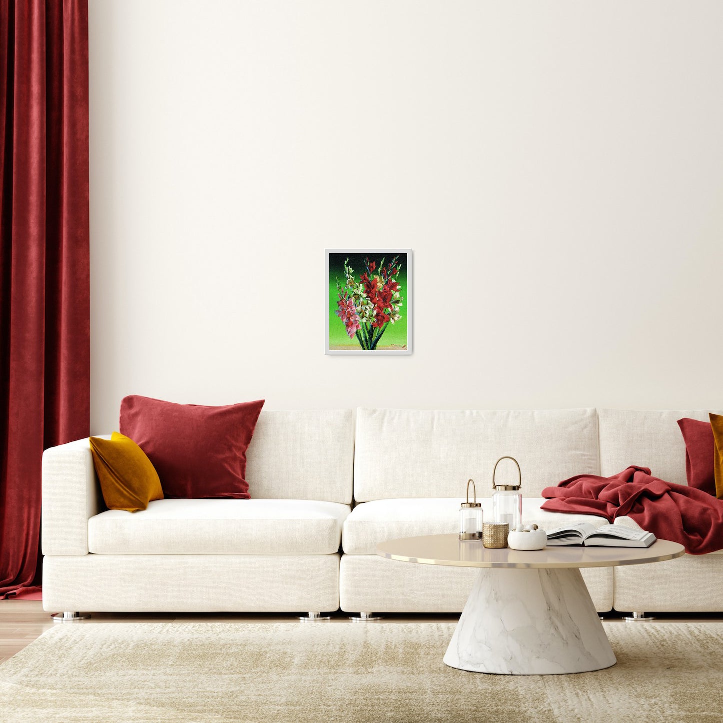 Gladioli- Tretchikoff Print