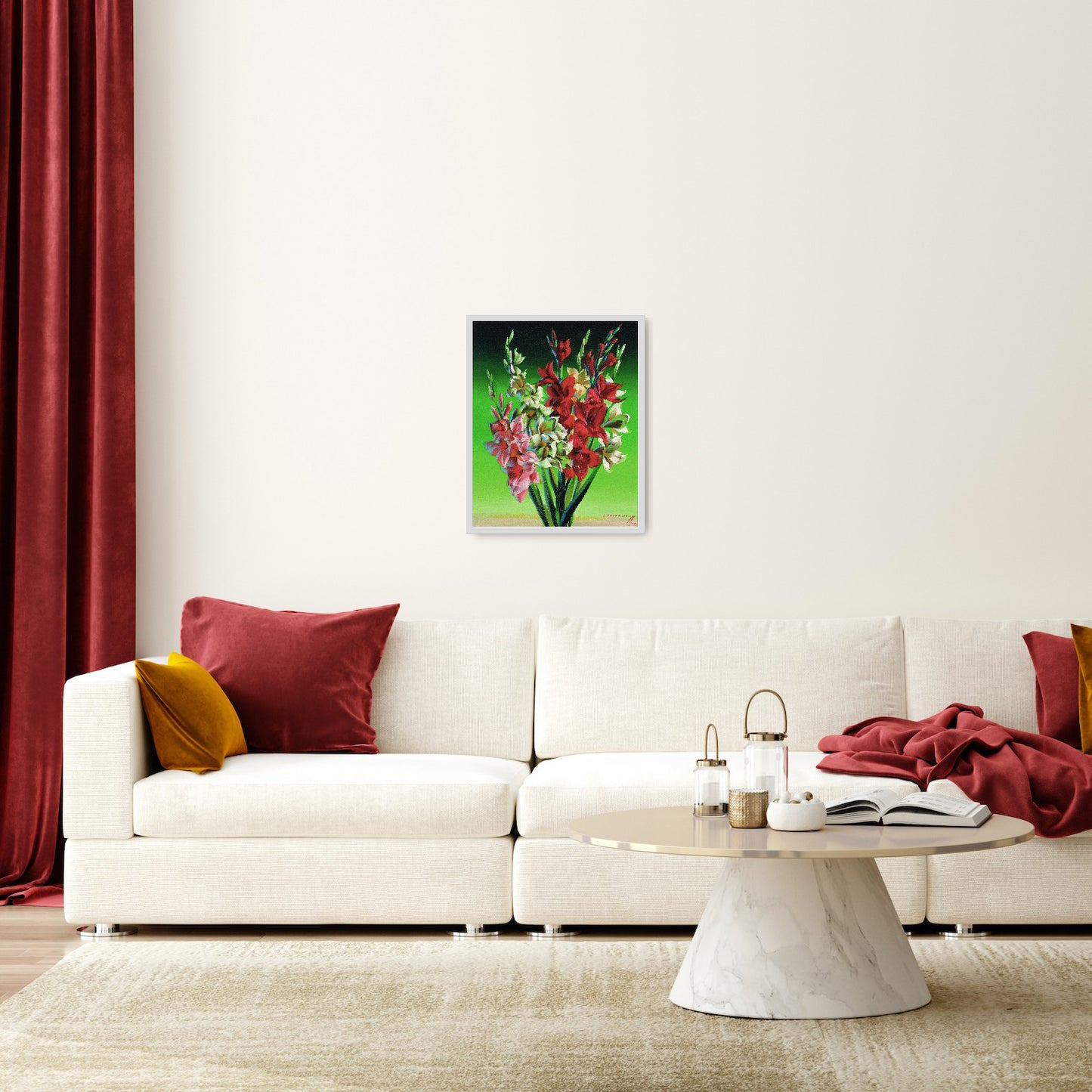 Gladioli- Tretchikoff Print