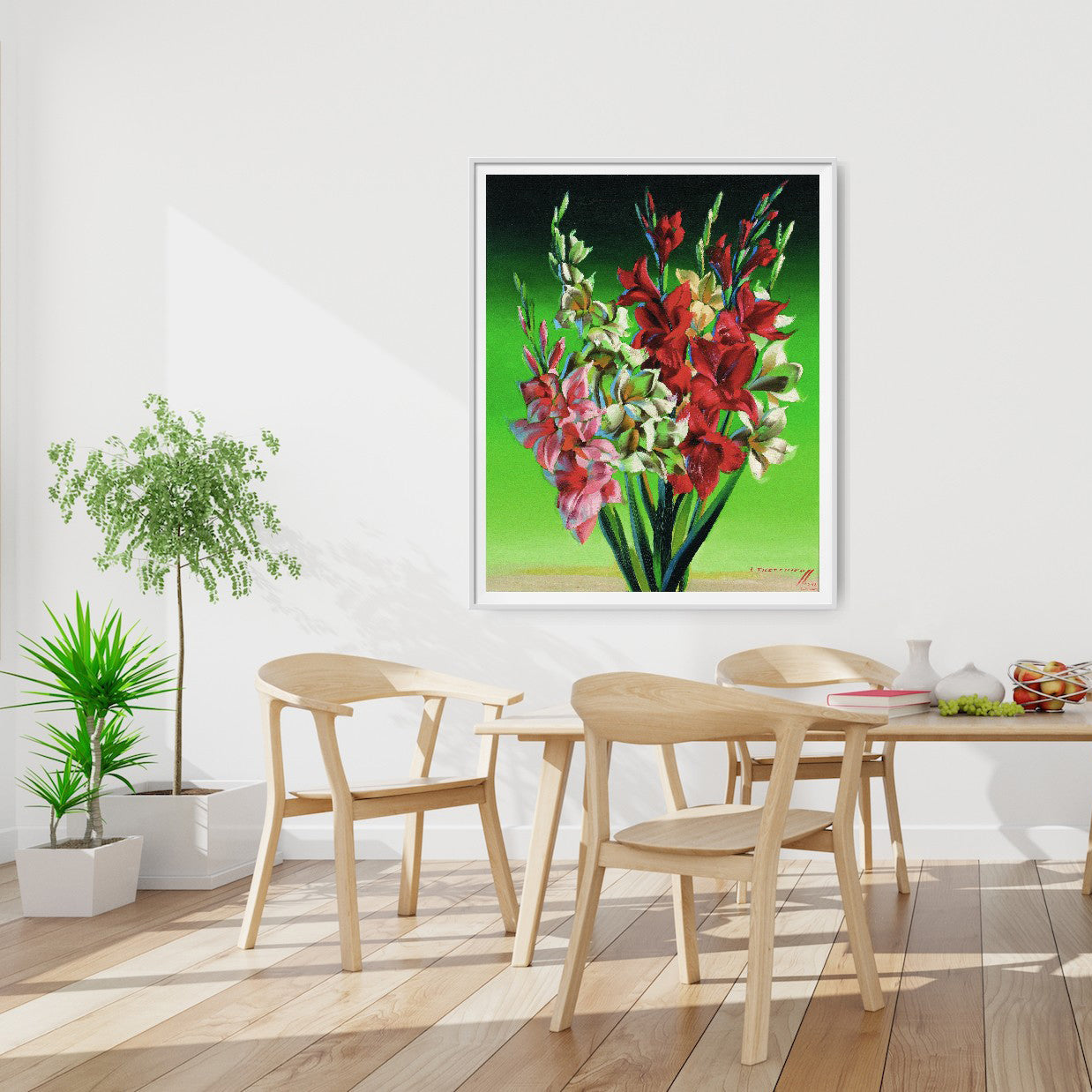 Gladioli- Tretchikoff Print