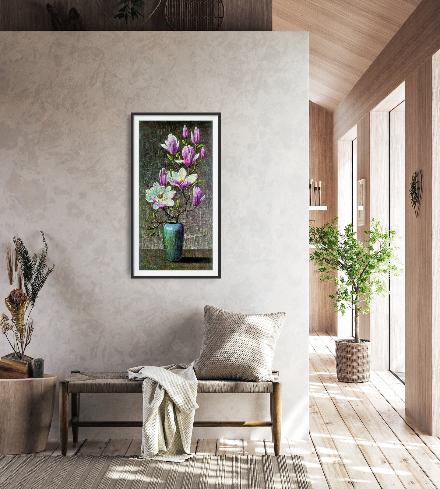 Pink Magnolias - Tretchikoff Print