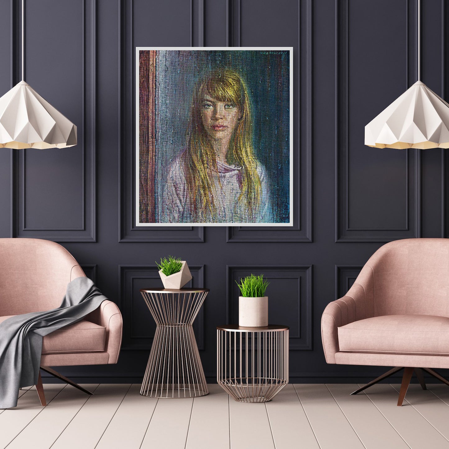 Rainy Day (1968) - Tretchikoff Print