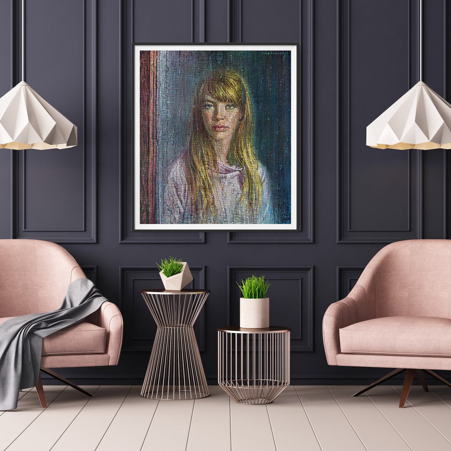Rainy Day (1968) - Tretchikoff Print