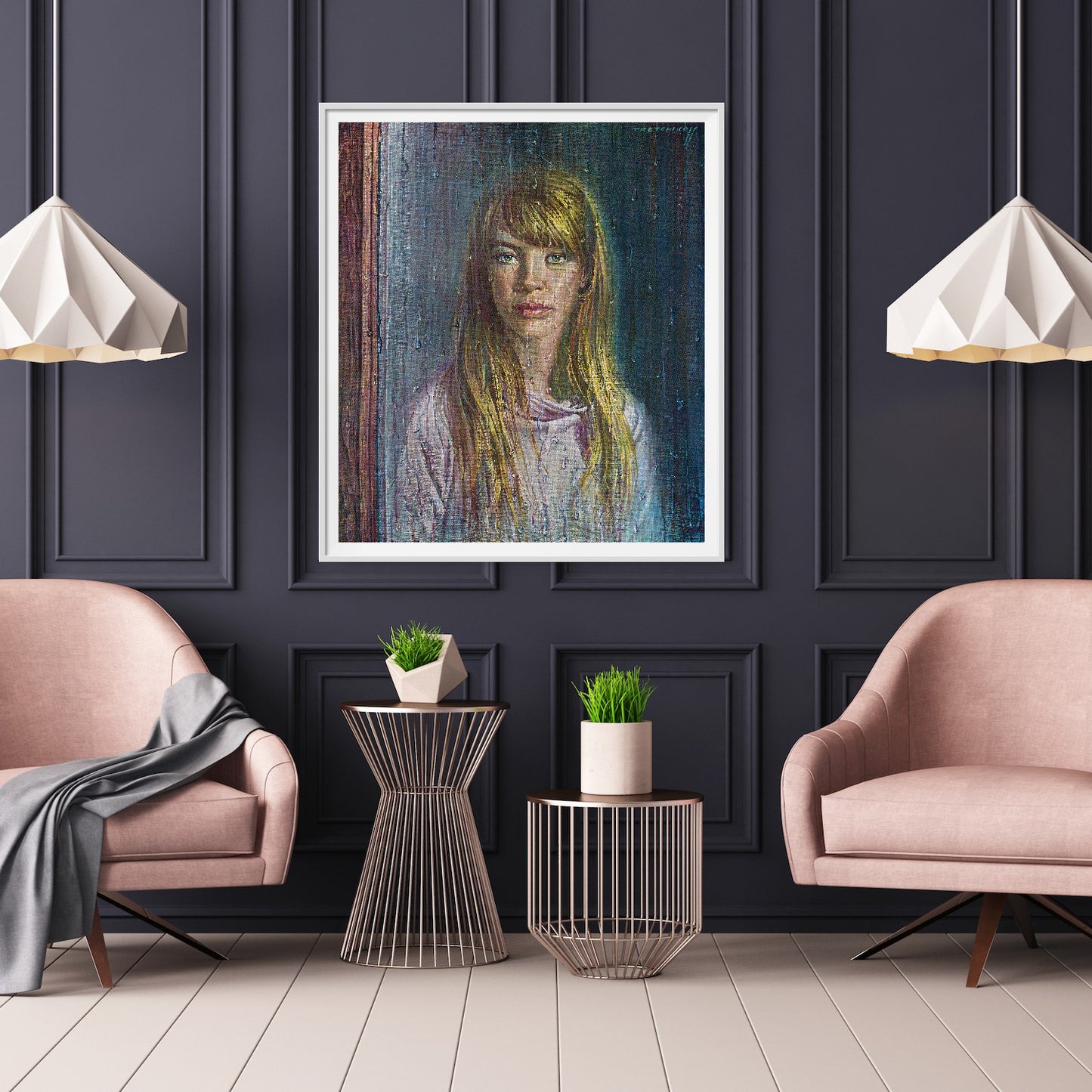 Rainy Day (1968) - Tretchikoff Print